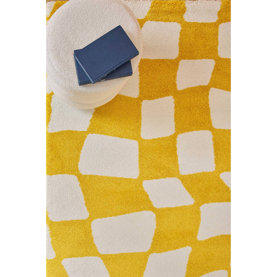Tapis rectangulaire en polypropylène GROOVY