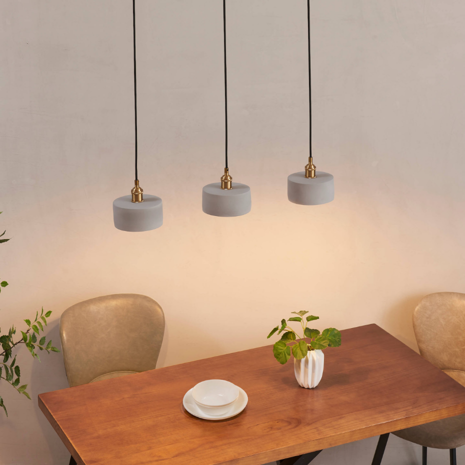 Petite suspension en béton brut - LIKO
