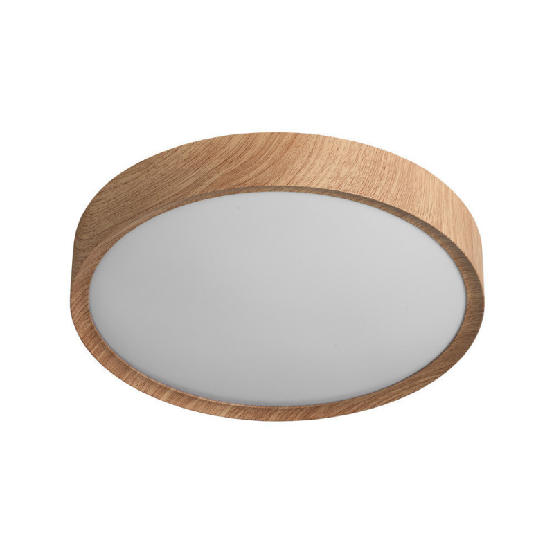 Plafonnier Salle De Bain Lila impression bois Ip44 Cct