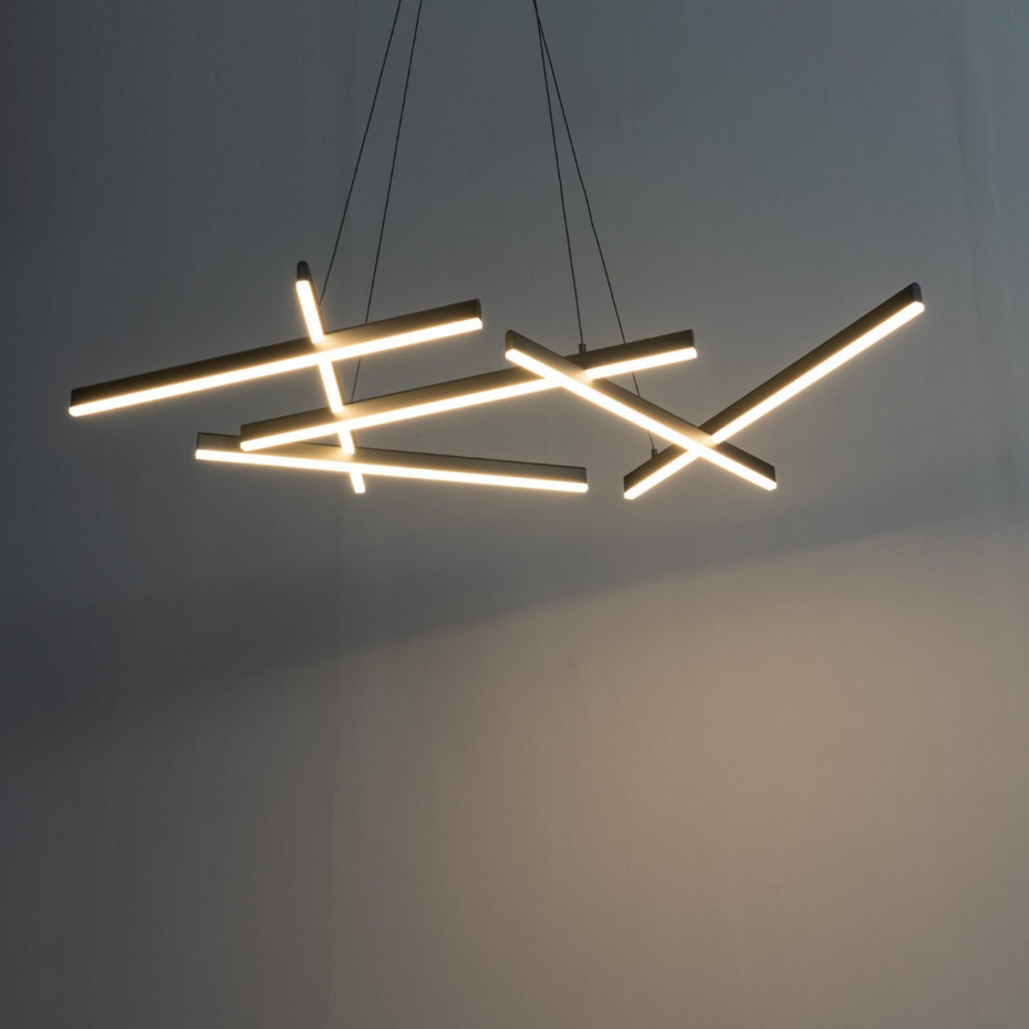 Grande suspension LED moderne - TARANTO
