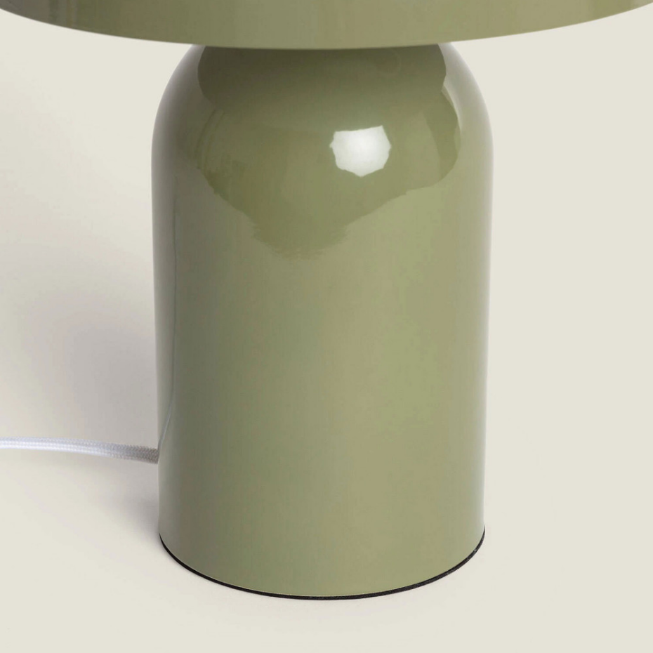 Lampe à poser champignon en métal- ARTO