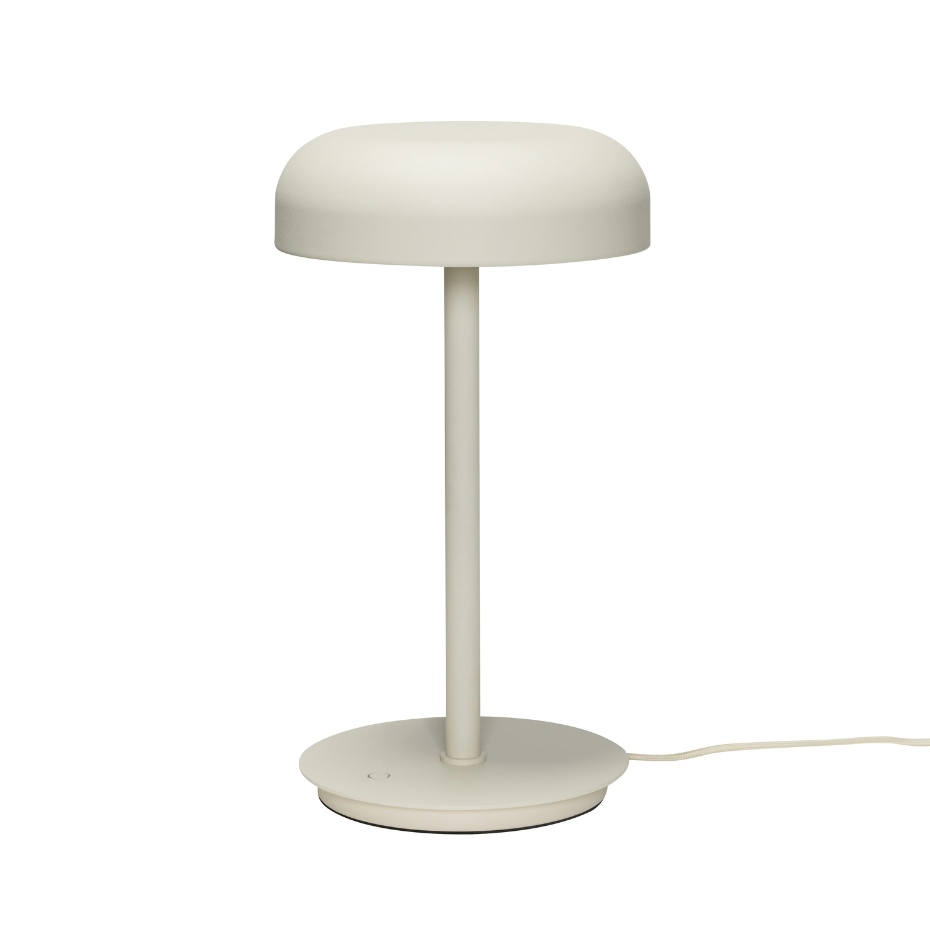 Lampe de table en fer et polycarbonate VELO.