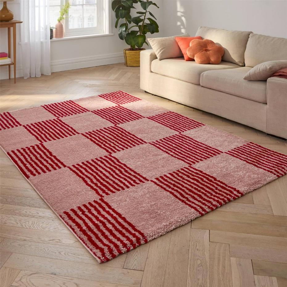 Tapis rectangulaire en polypropylène GROOVY