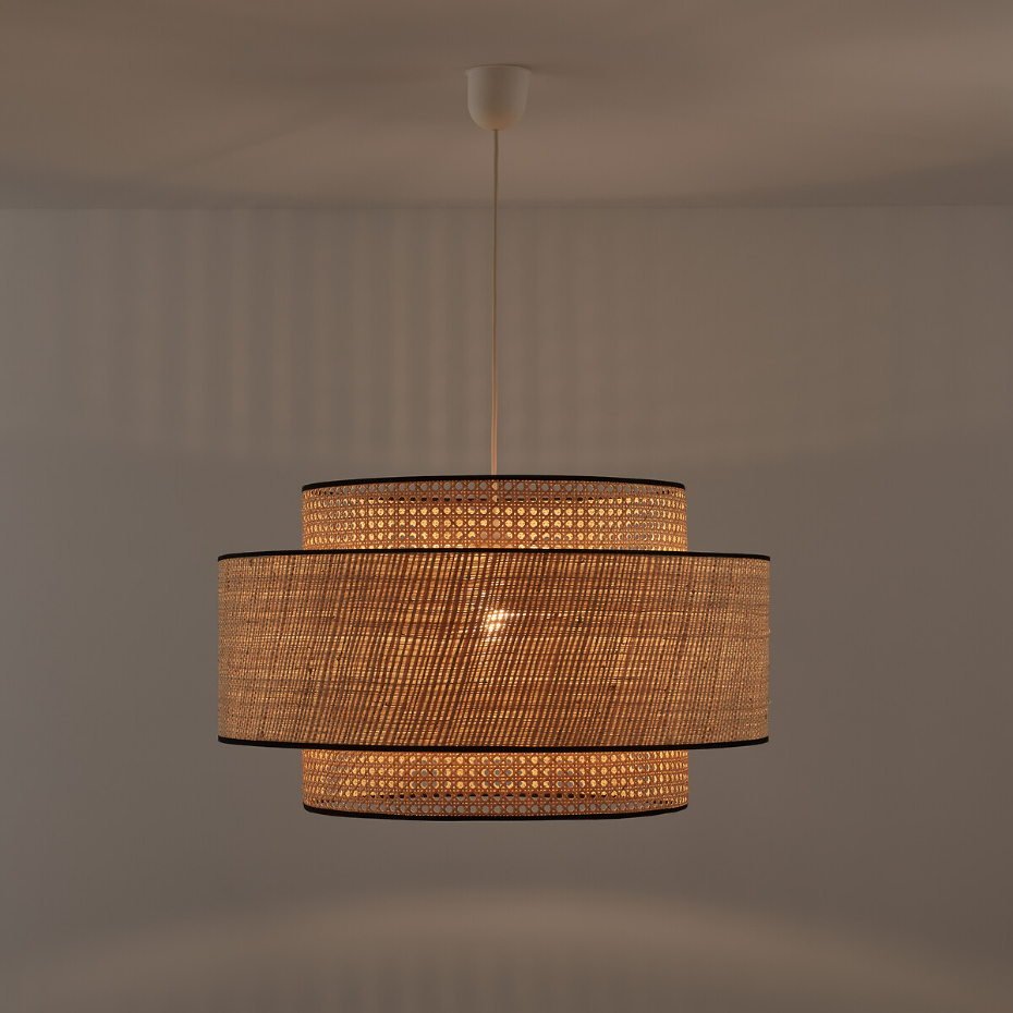 Suspension / Abat-jour double Ø60 cm, Dolkie