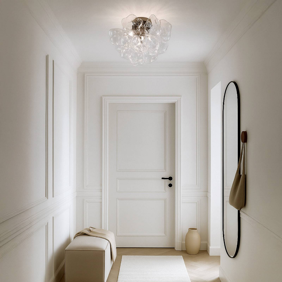 Plafonnier en verre design, Diborah