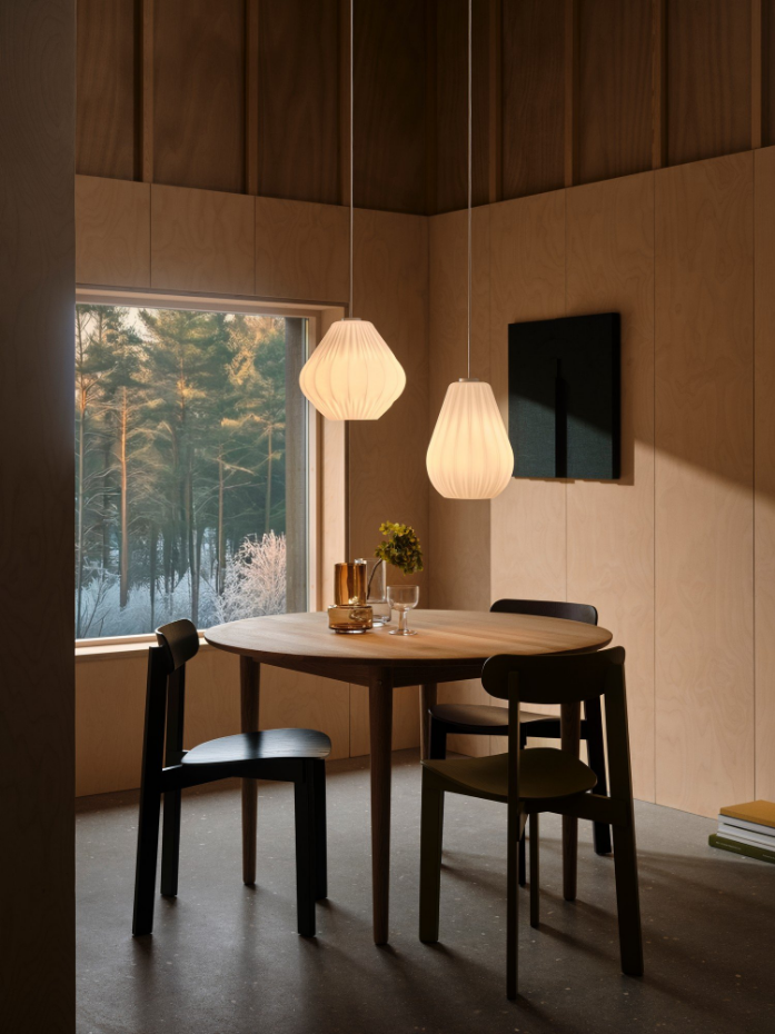 Suspension Elbie  Verrerie Opale ,  H. 24 - IP20 - E27 /  Nordlux Intérieur