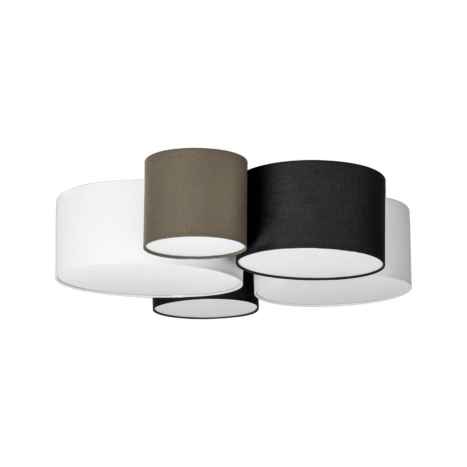 Plafonnier en textile scandinave, Lettie