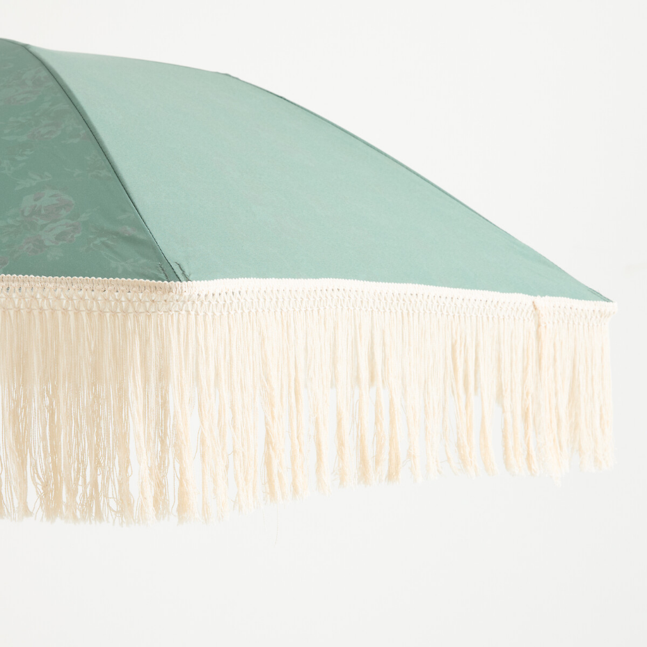 Parasol motif floral à franges, NEWARA