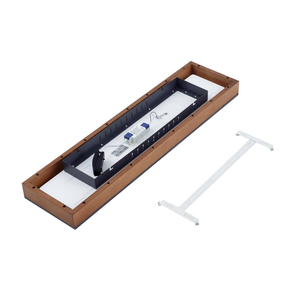 Plafonnier en bois moderneLED, Laviona
