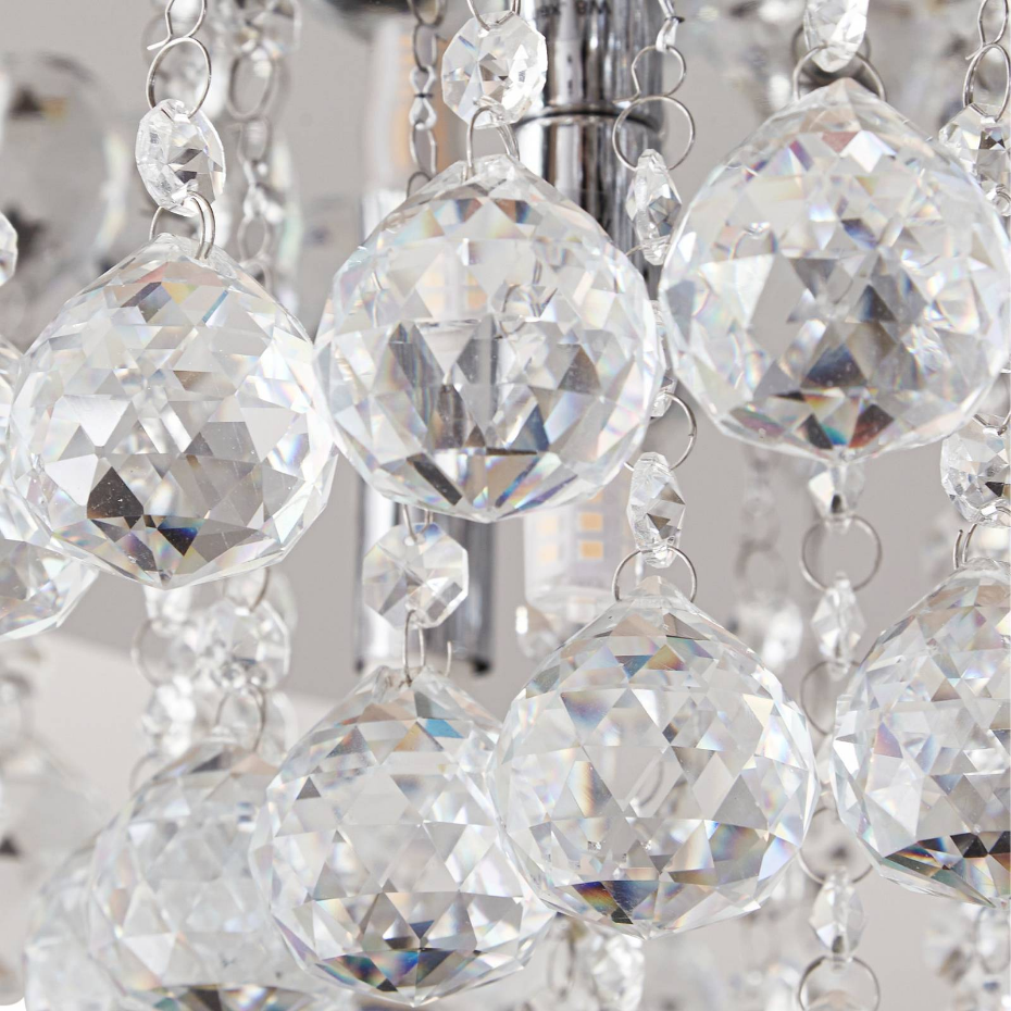 Plafonnier en cristal moderne, Antonino