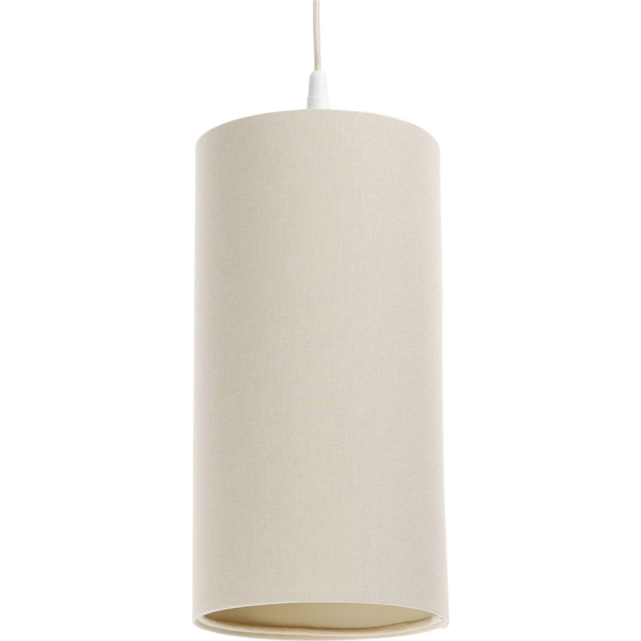 Suspension en lin rond Boho Elegant