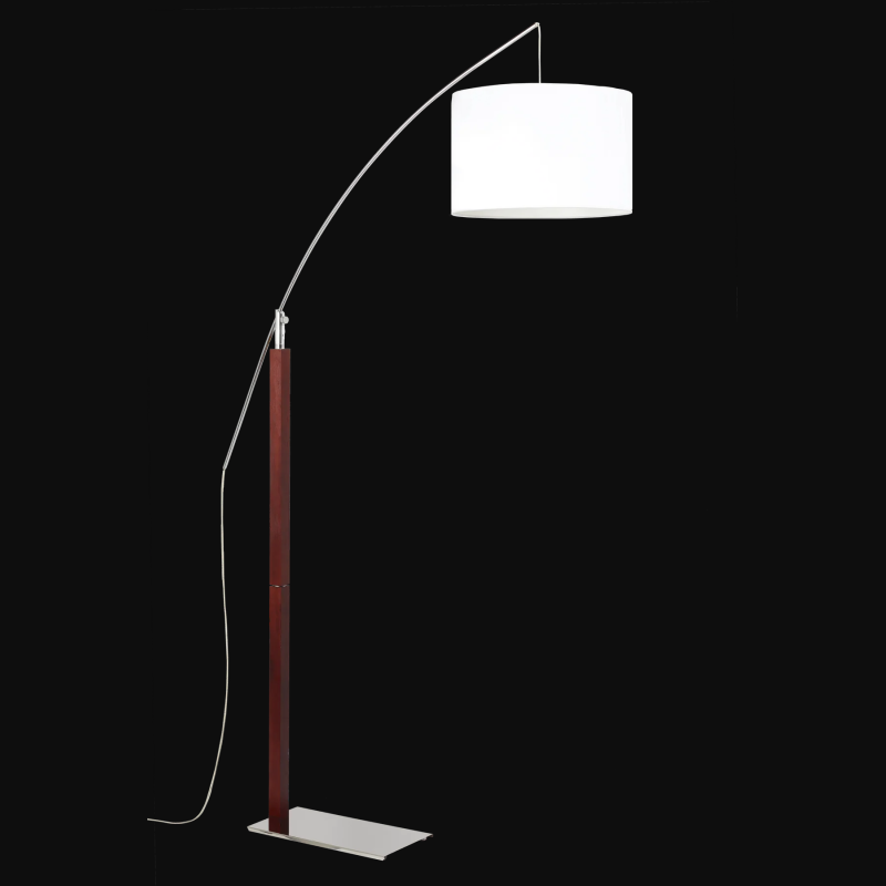 Lampadaire design en bois classique, RAINBOW