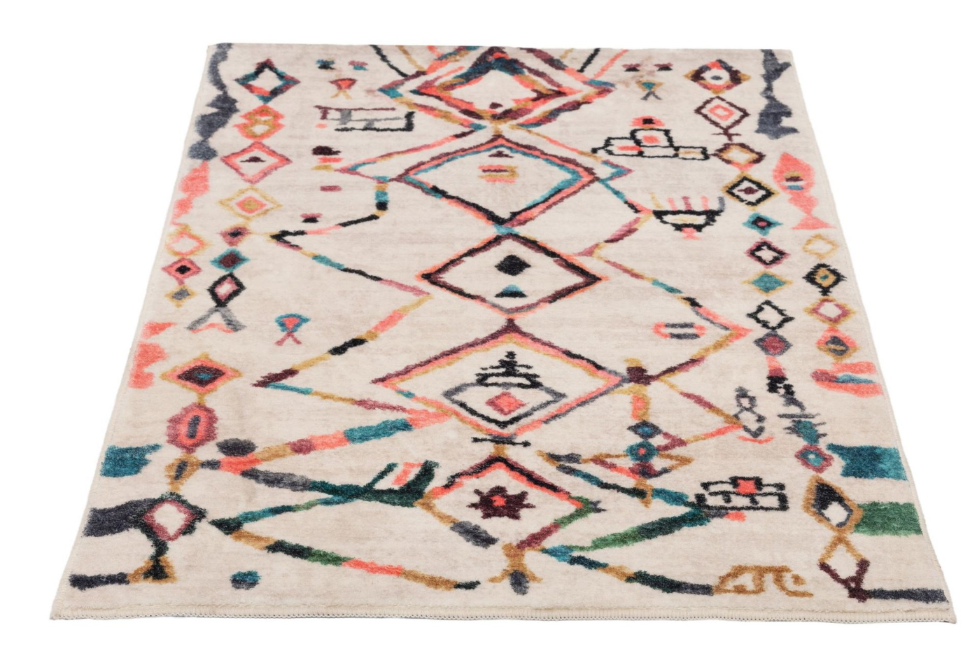 Tapis de bain moelleux aux couleurs vives - ARIELLA
