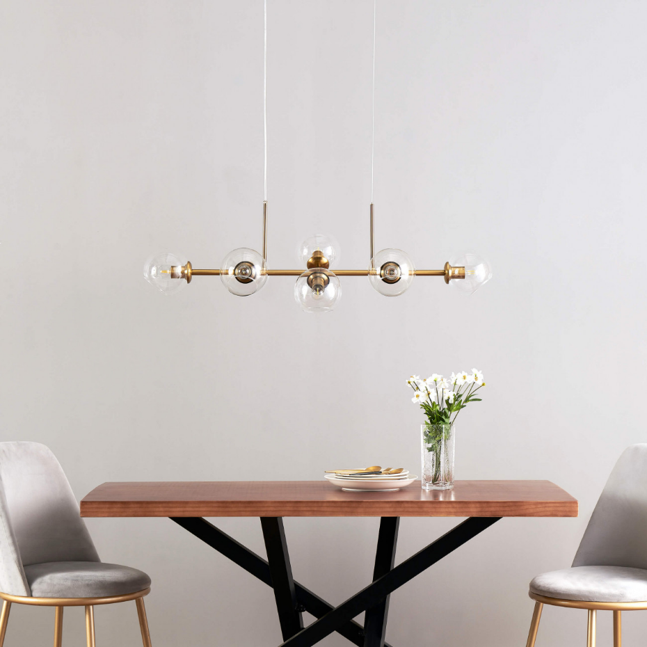 Majestueuse suspension en verre - CARLOTTA