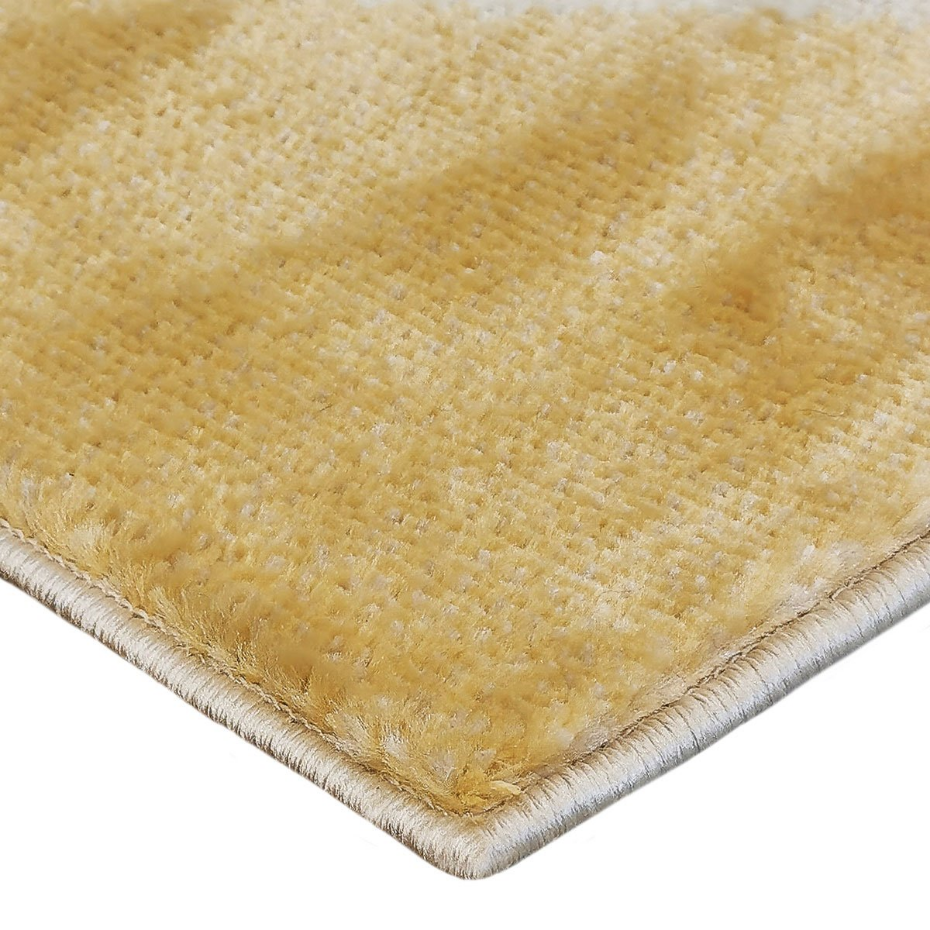 Tapis salon toucher laineux motif triangles  GEO SCANDI