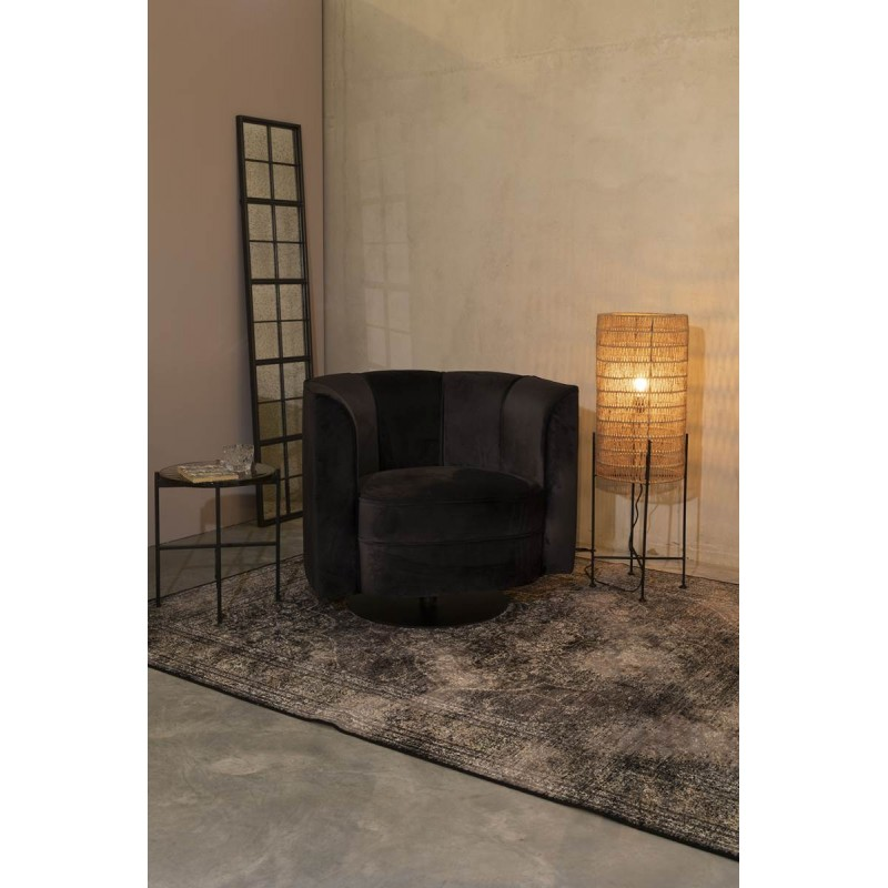 Lampadaire Kari Naturel  en Corde de Jute Naturel 30x95cm