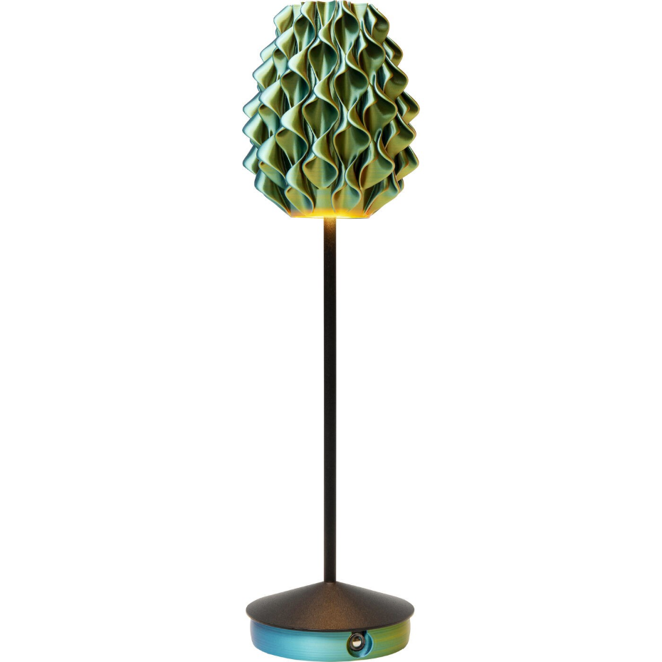 Lampe Swirl Sunrise dorée