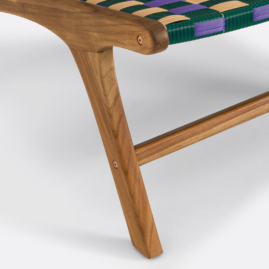 Fauteuil bas de jardin, Bianca