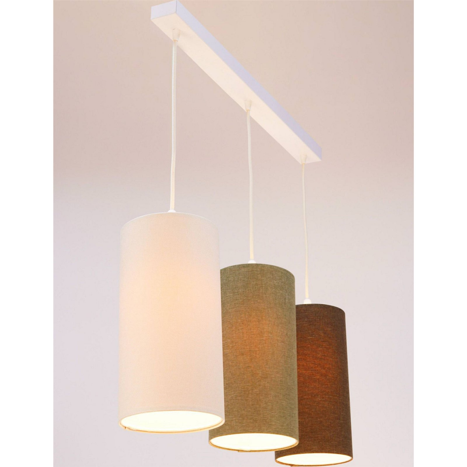 Suspension rectangulaire en tissu Boho Elegant