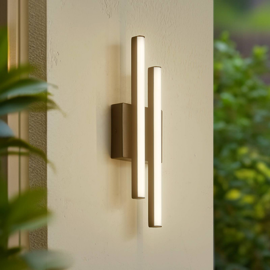 Applique extérieure en aluminium moderneLED