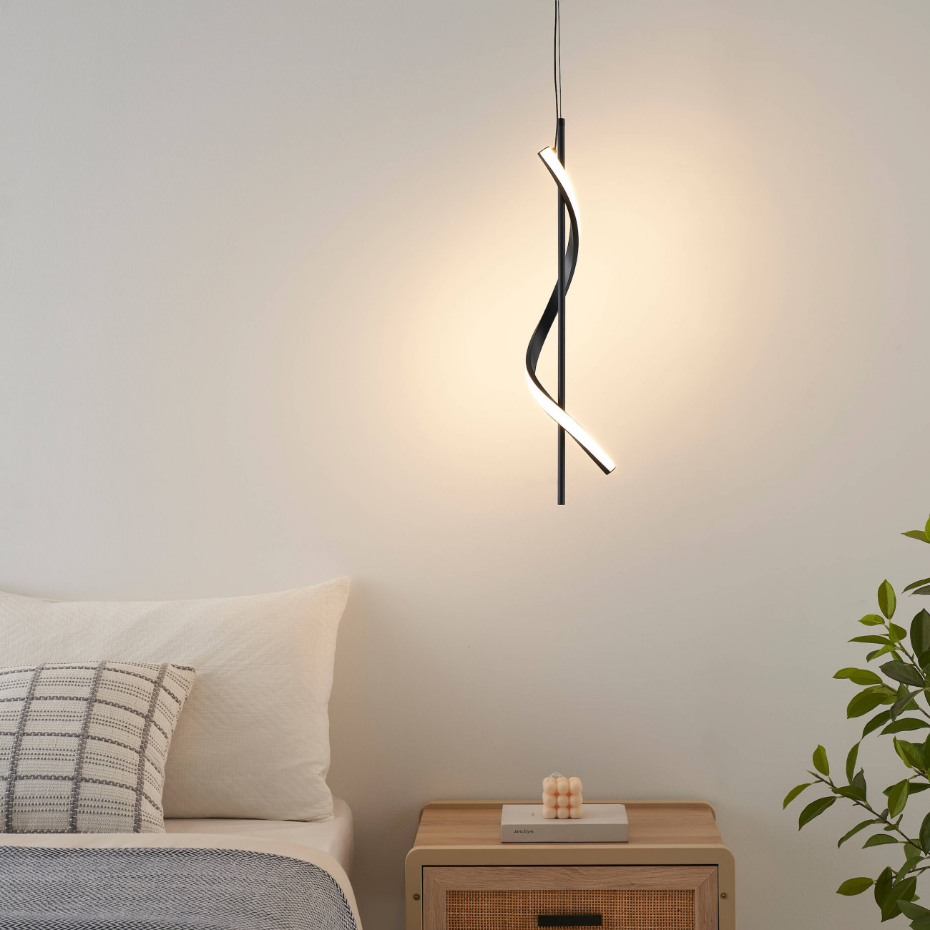 Suspension dimmable en spirale - LYBELLA