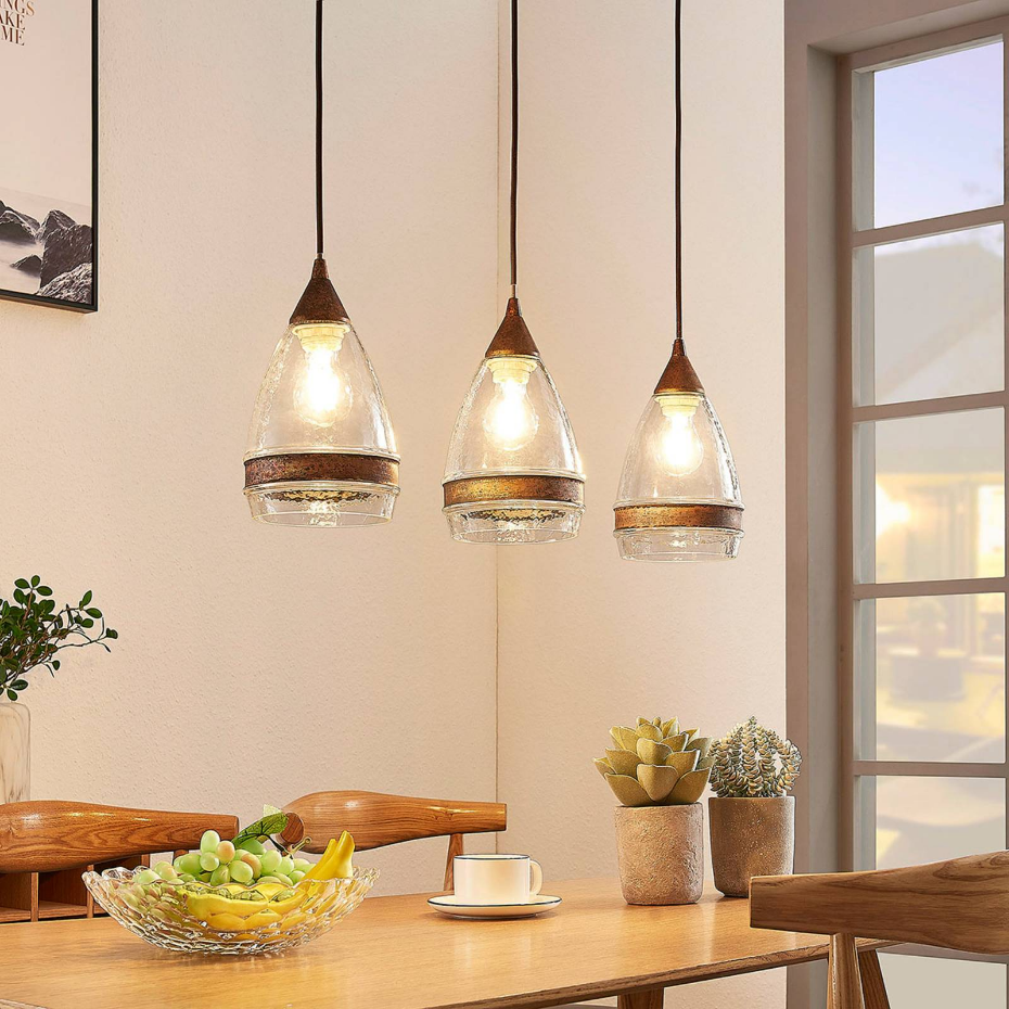 Suspension en verre antique, Millina