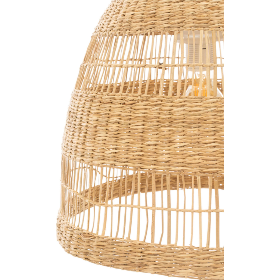 Suspension ronde en bambou
