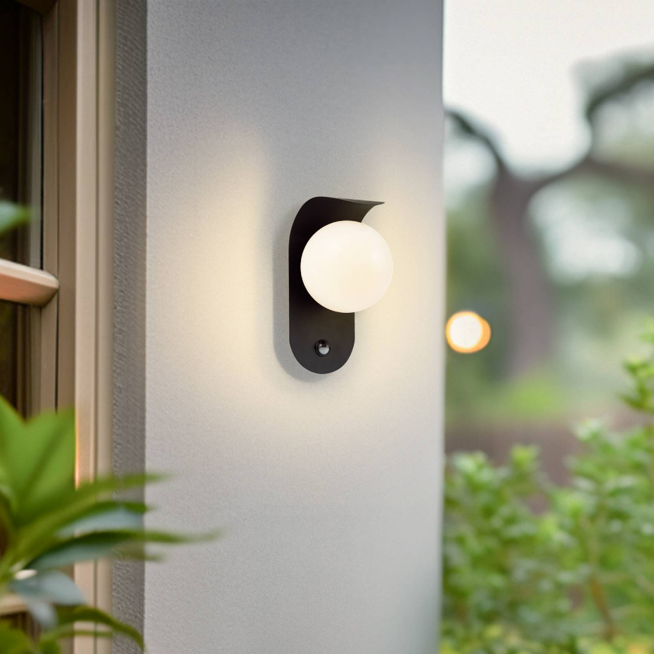 Applique extérieure en aluminium moderneLED