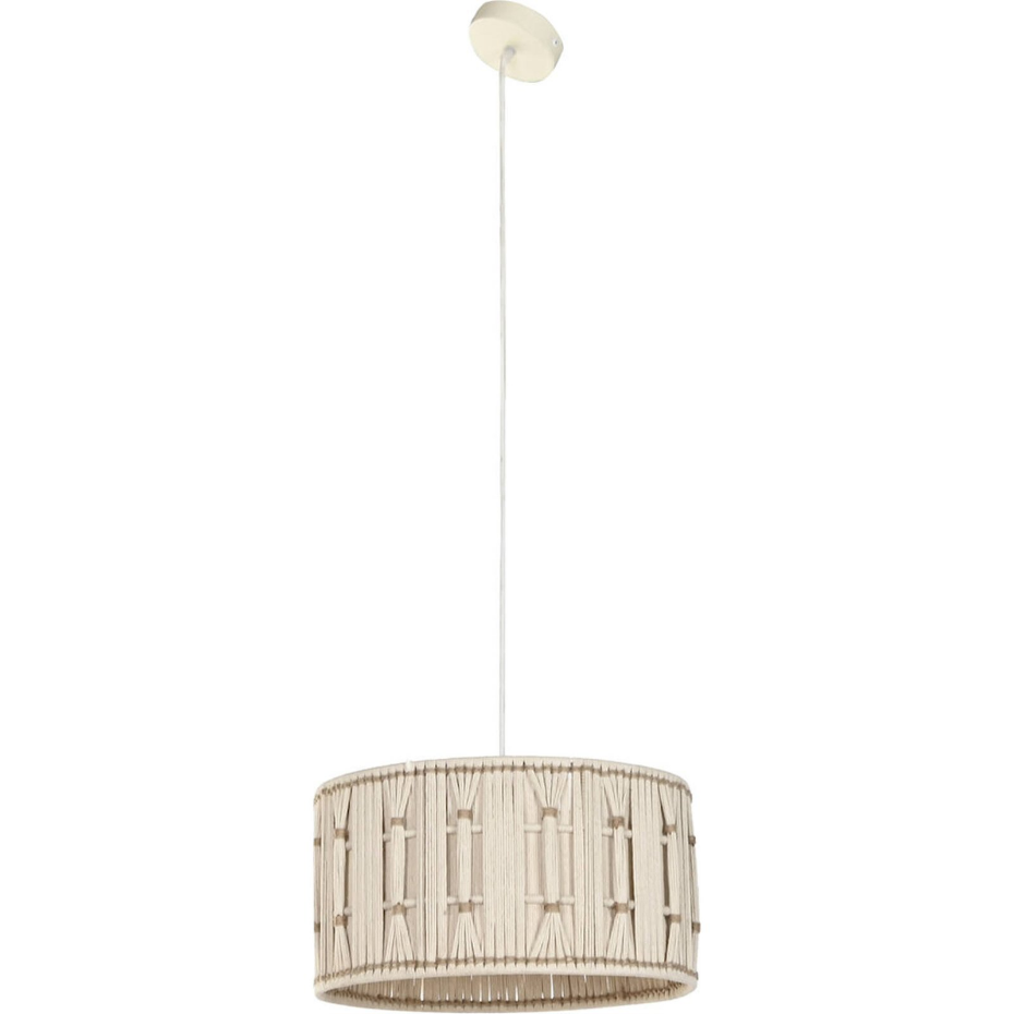 Suspension ronde en jute tressé Urban Vila1