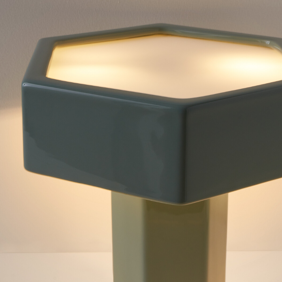 Lampe à poser en céramique, ACIA