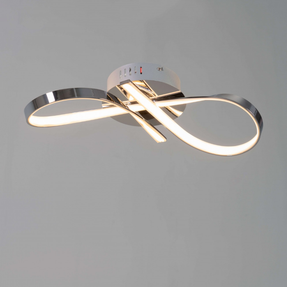 Plafonnier LED design ruban infini - ACHT