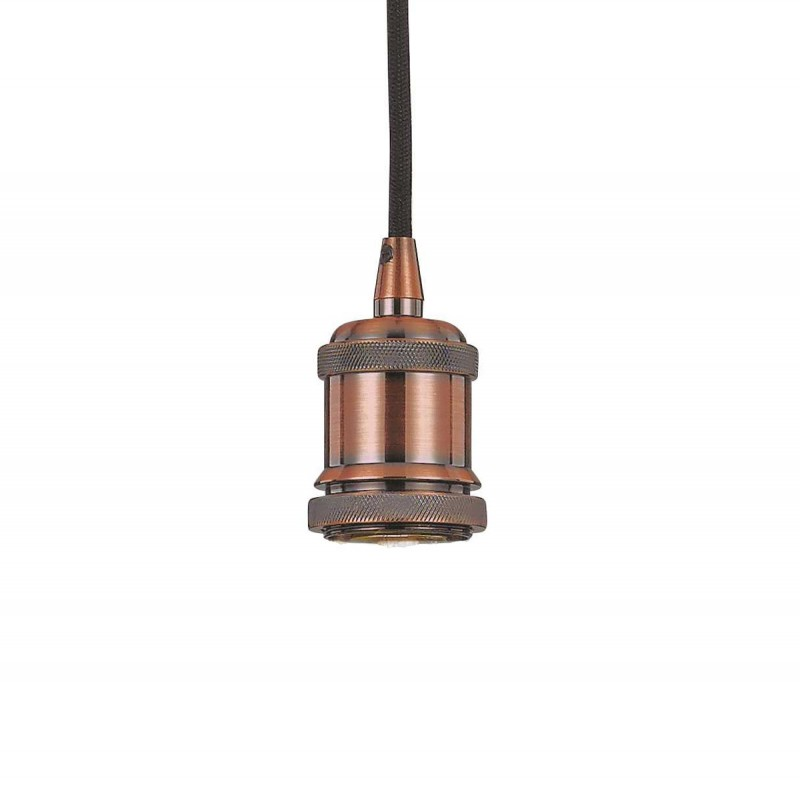 Lustre Suspension 1 Lumière Goa Cuivre Antique