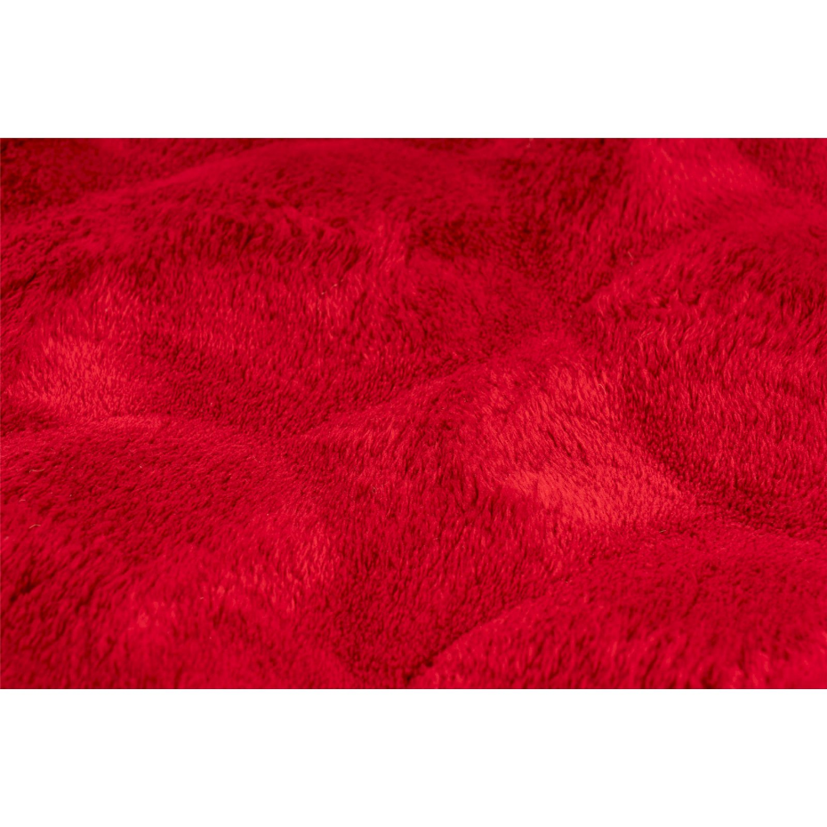 Tapis shaggy en polyester rectangulaire