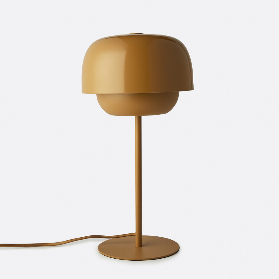 Lampe en métal fer coloré, Kinoko