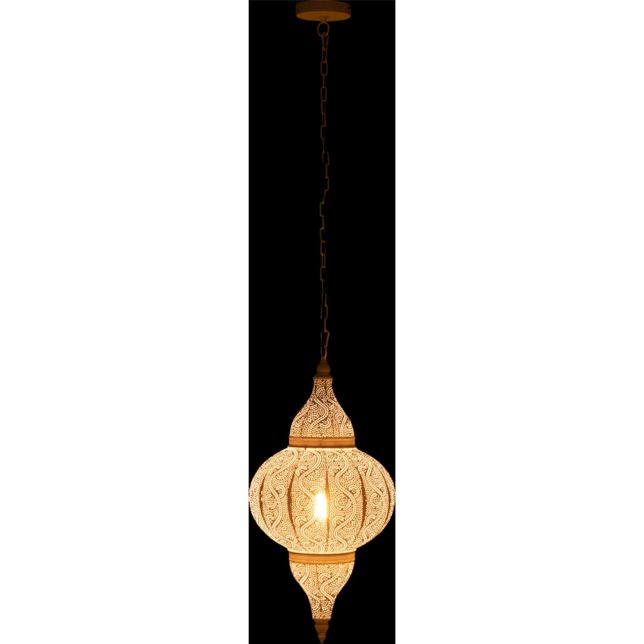 Suspension en métal design oriental organique