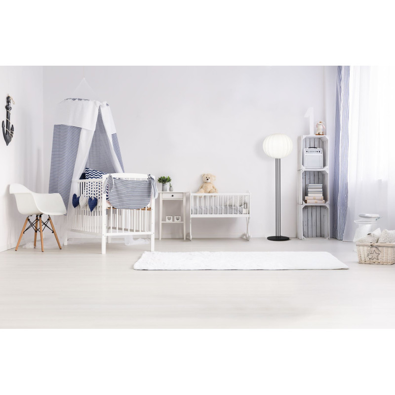 Lampadaire design en métal scandinave, BELOUNE