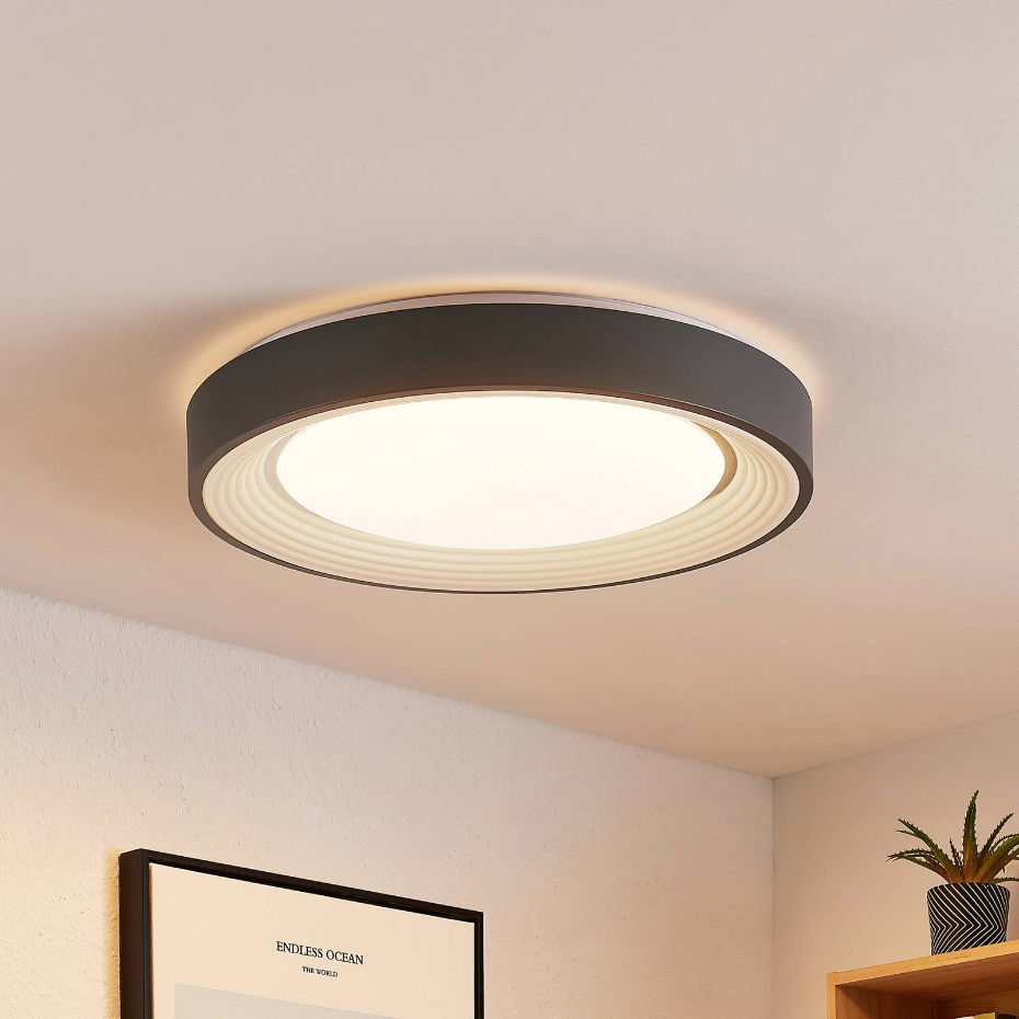 Plafonnier en métal moderneLED, Lindum