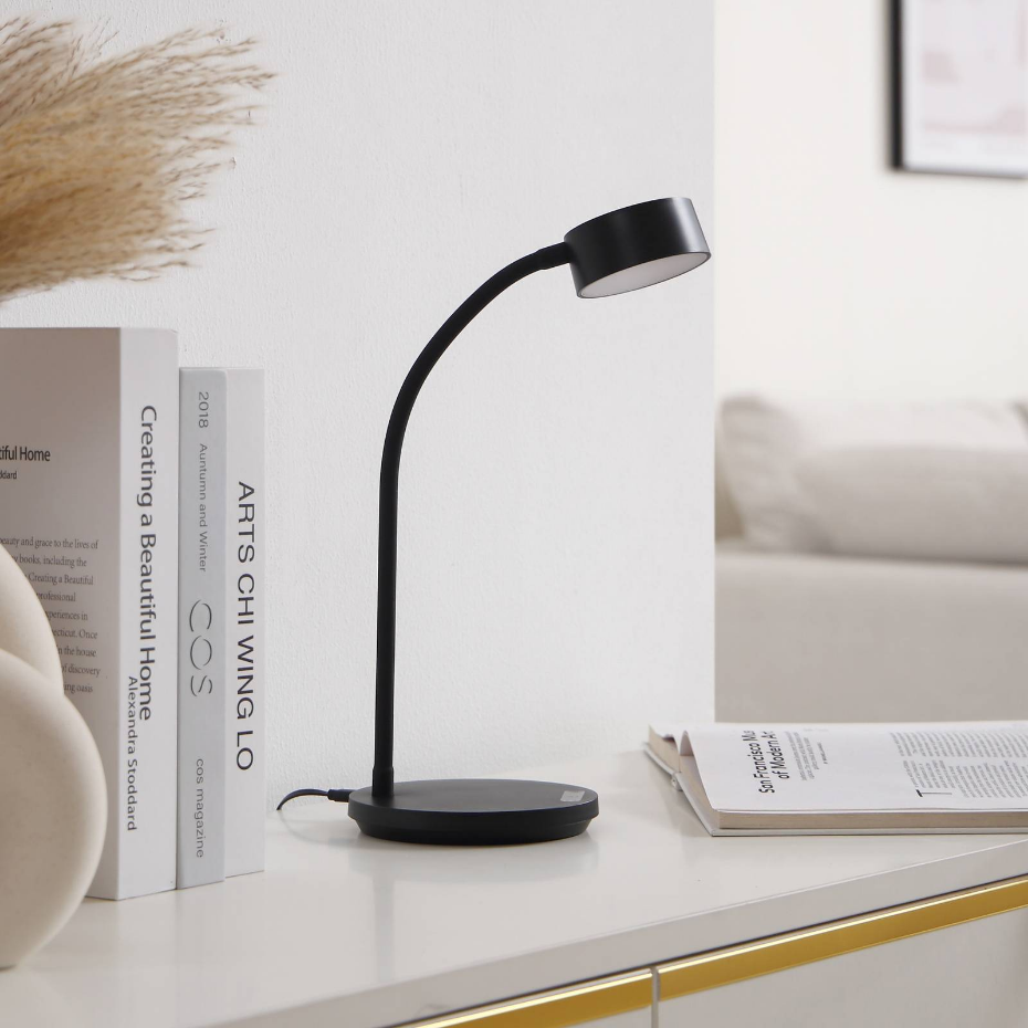 Lampe à poser en métal moderneLED, Maori