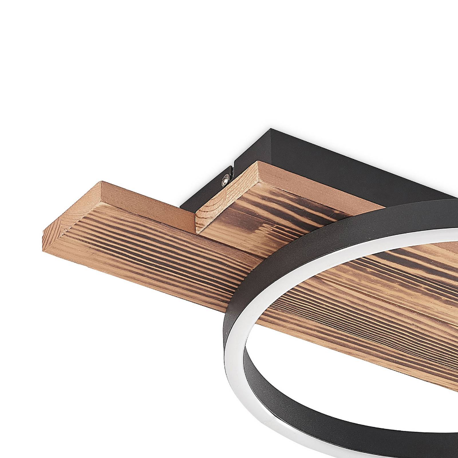 Plafonnier en bois moderneLED, Sentoa