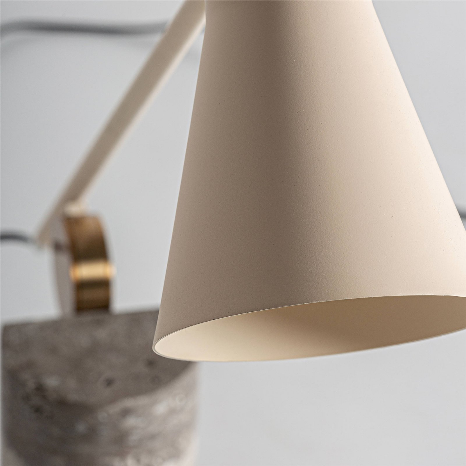 Lampe de salon art déco en marbre