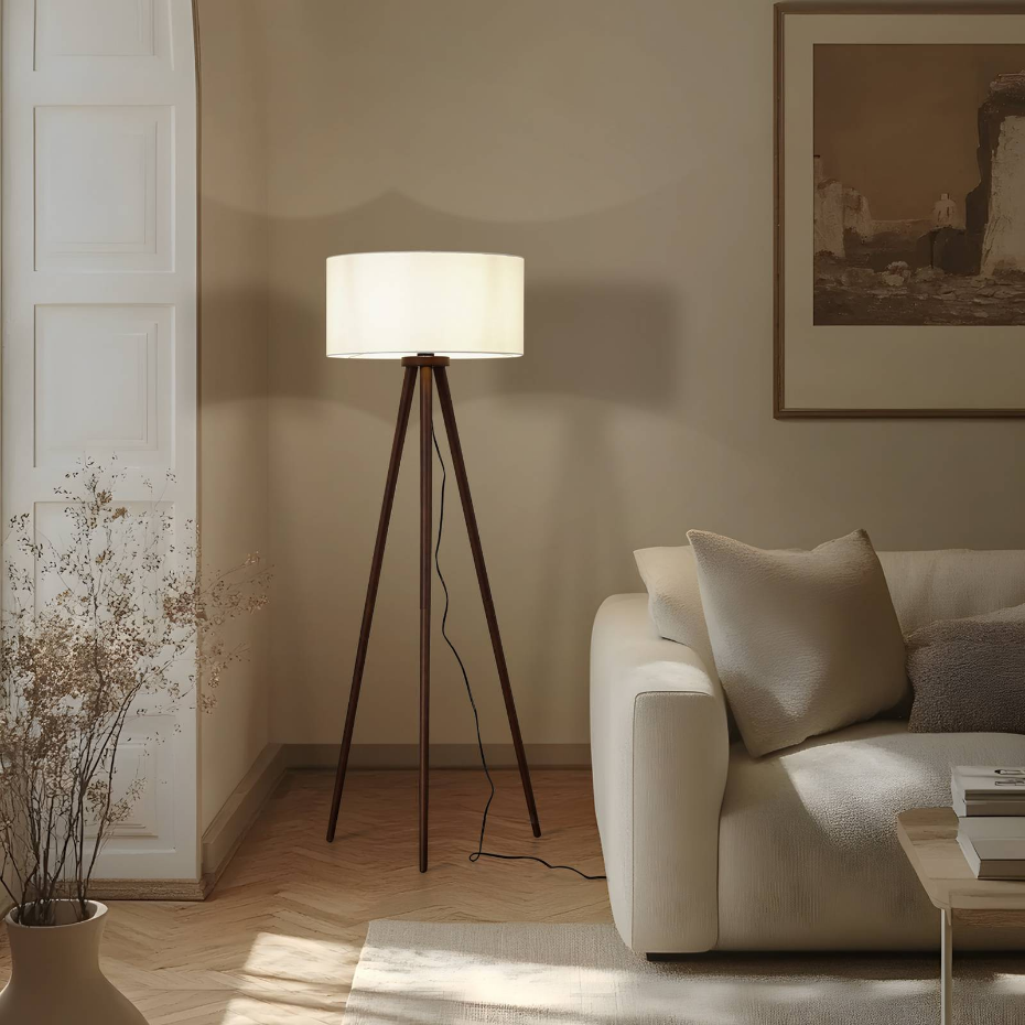 Lampadaire en textile scandinave, Charlia