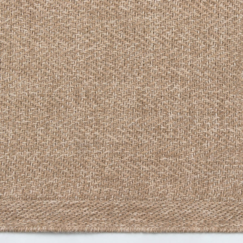 Tapis extérieur intérieur LYN13 REZA aspect jute motif uni
