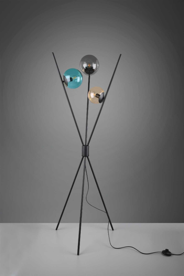 Lampadaire design en métal, LANCE