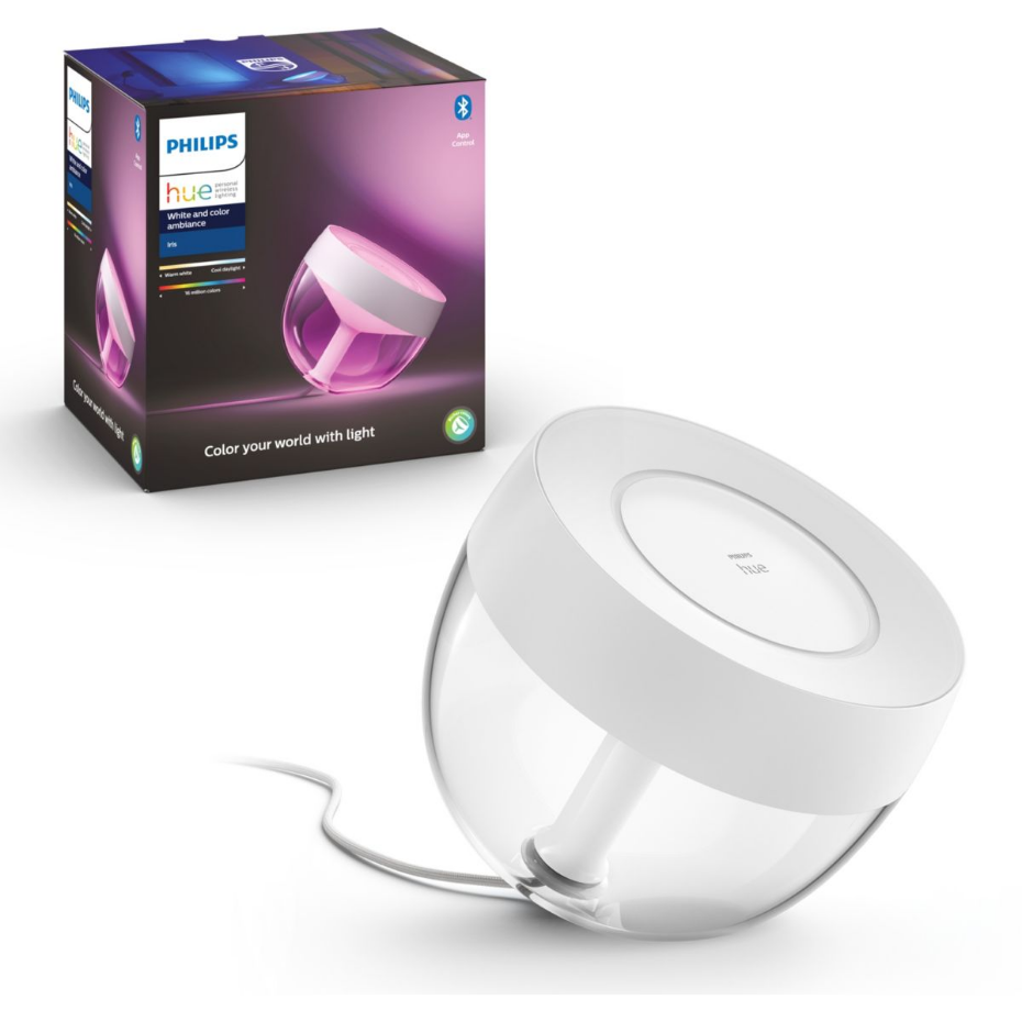 Lampe connectée HUE W&C Iris Blanc