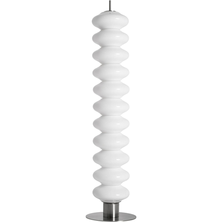 Lampadaire design en cristal translucide