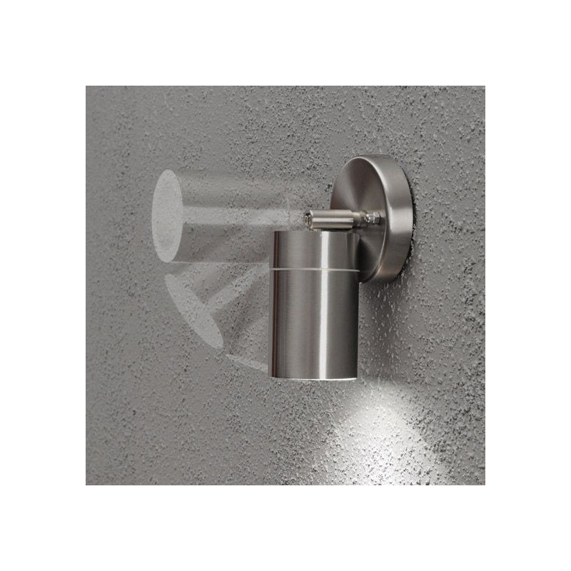 Applique Extérieure orientable Myra Nickel Satiné