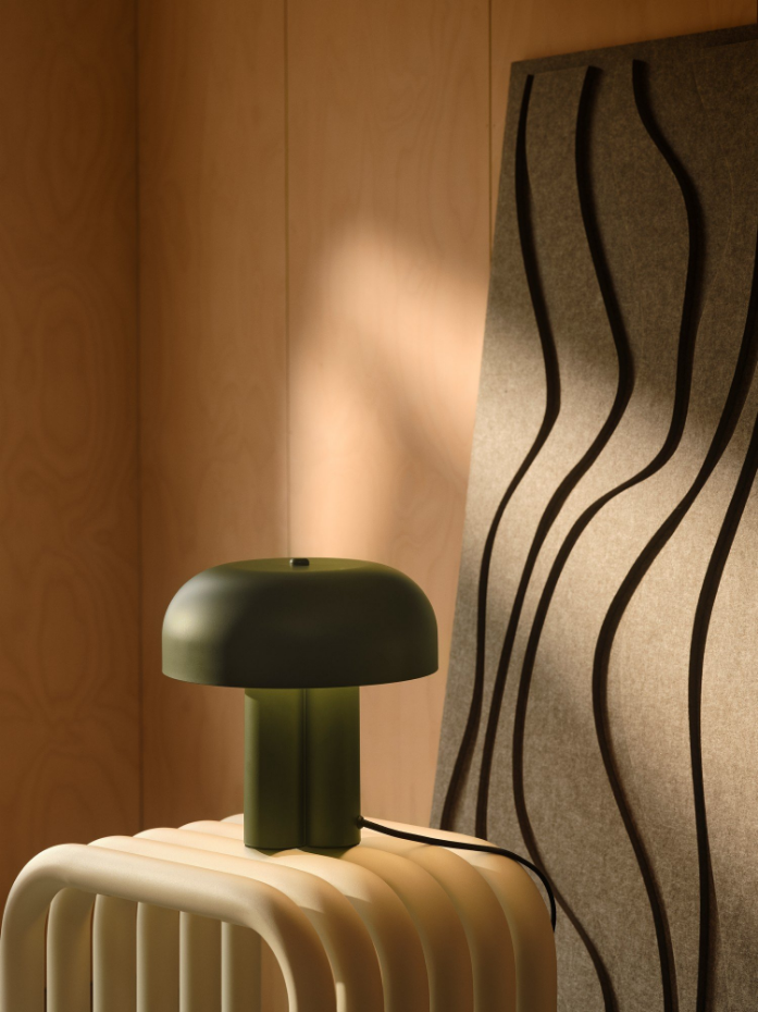 Lampe à poser Sandro  Métal Marron clair ,  H. 26 - IP20 - E27 /  Nordlux Intérieur