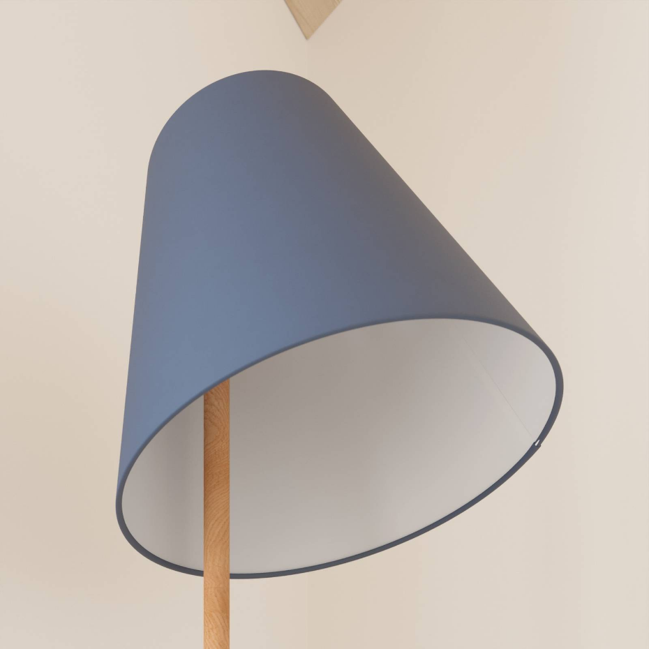 Lampadaire en textile scandinave, Jinda