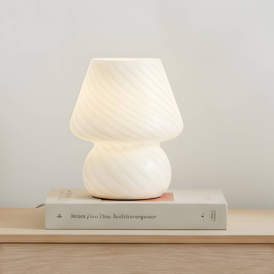 Lampe à poser en verre moderne, Andriana