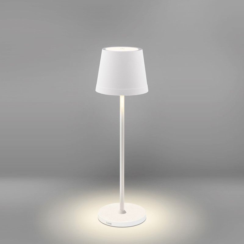 Lampe sans fil puissante extérieure Lume blanc